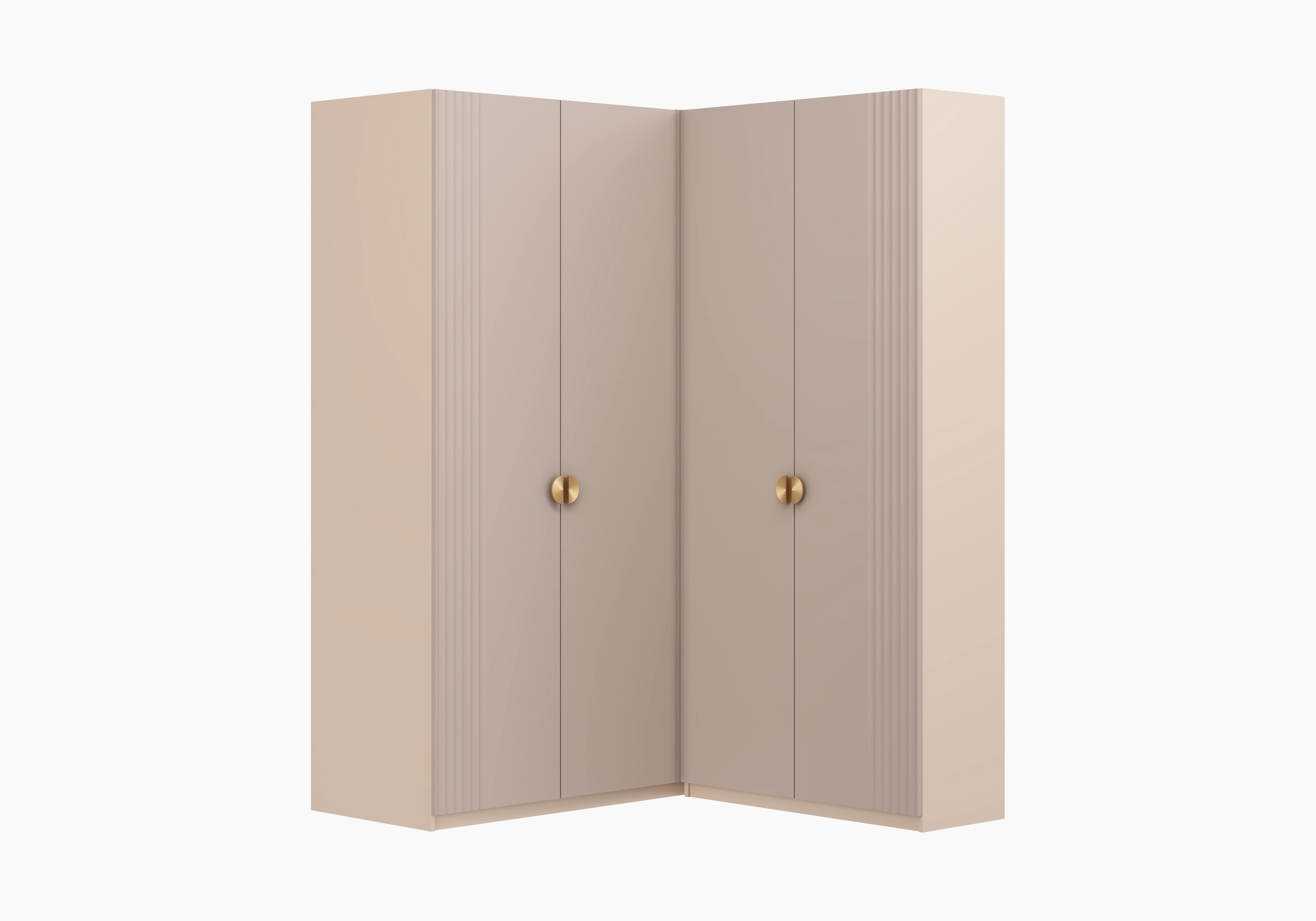 Распашной шкаф угловой Санторини-400 Лайф