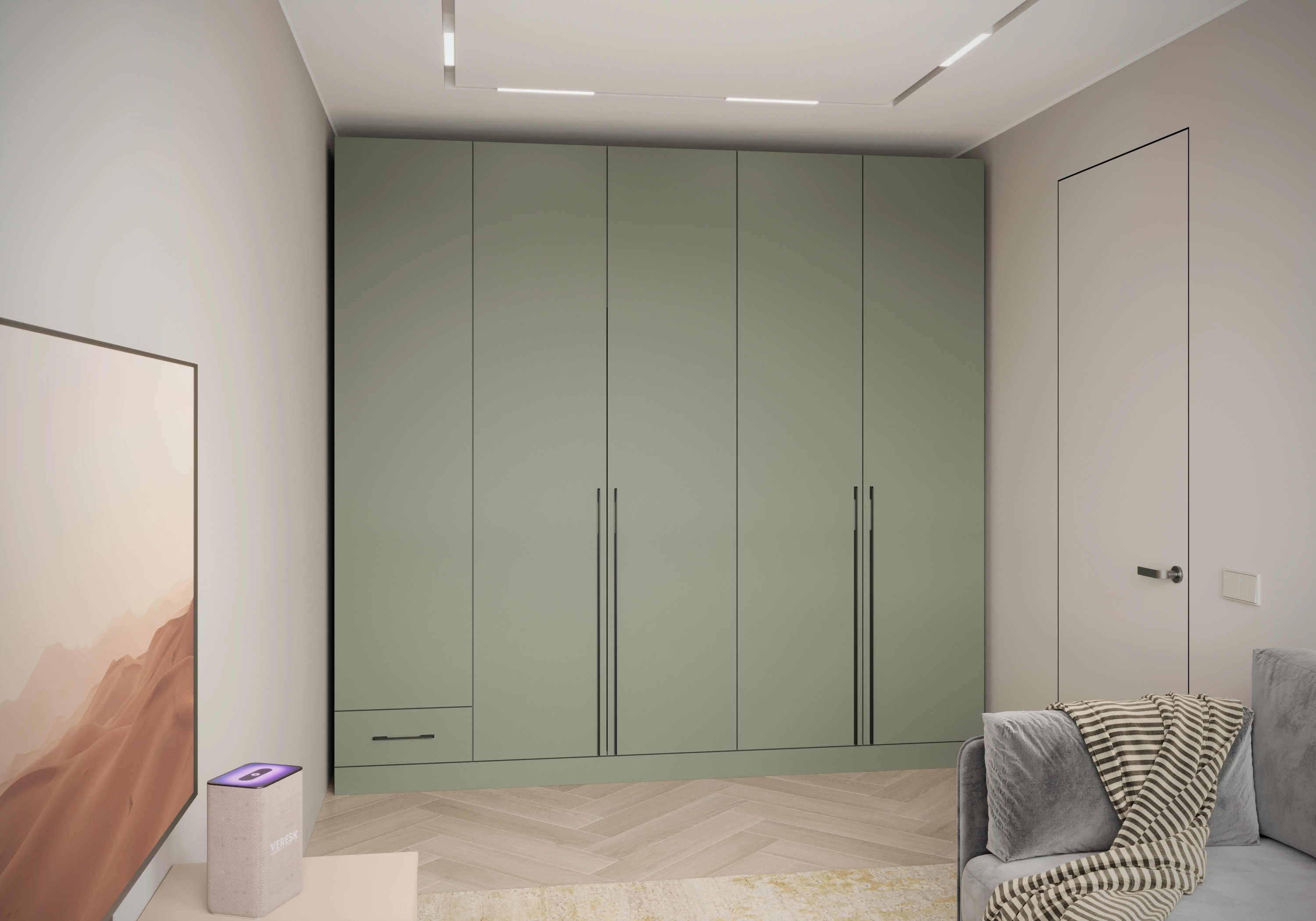 Распашной шкаф Капса-5.2.1