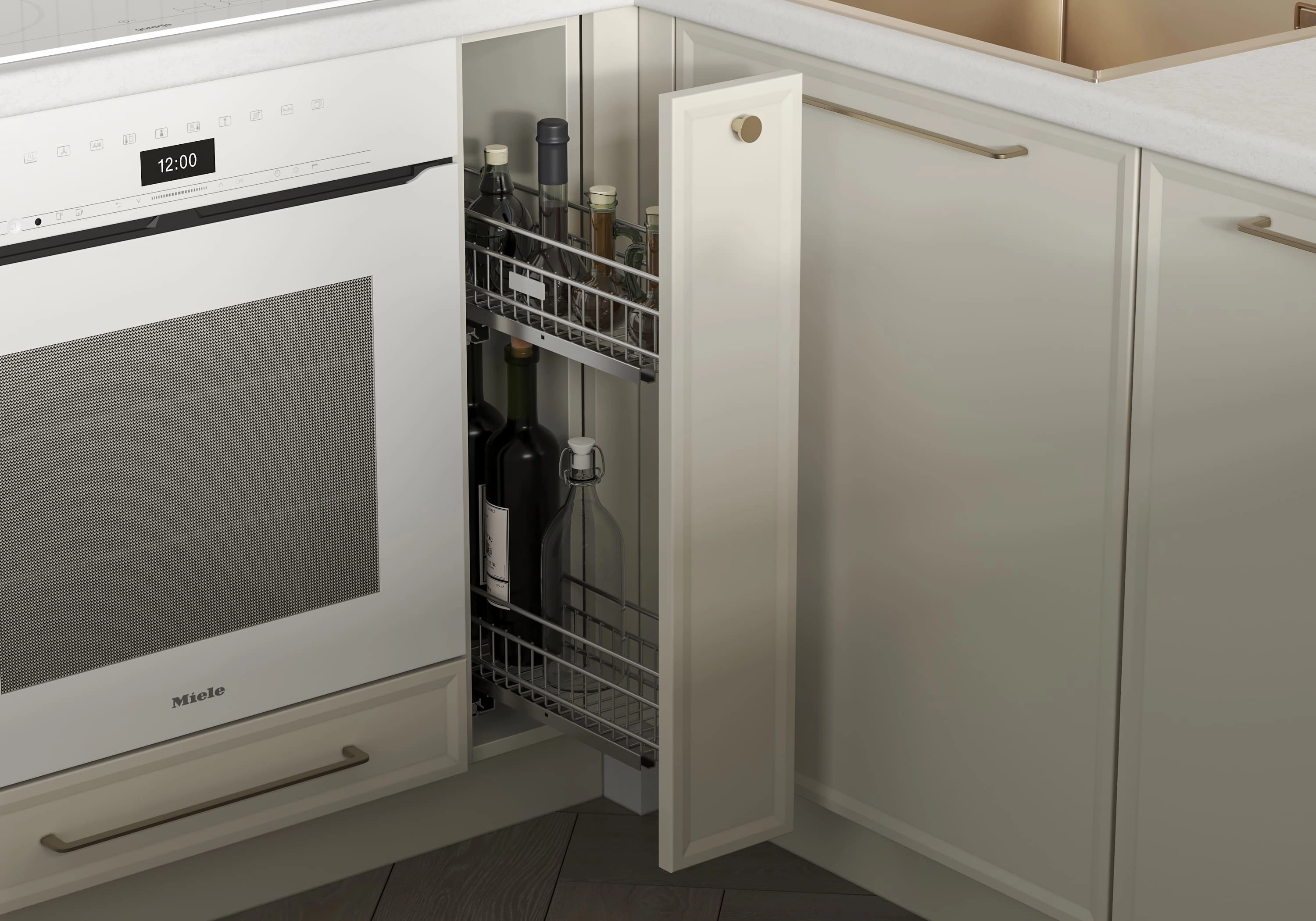 Кухонный гарнитур Лефель-4