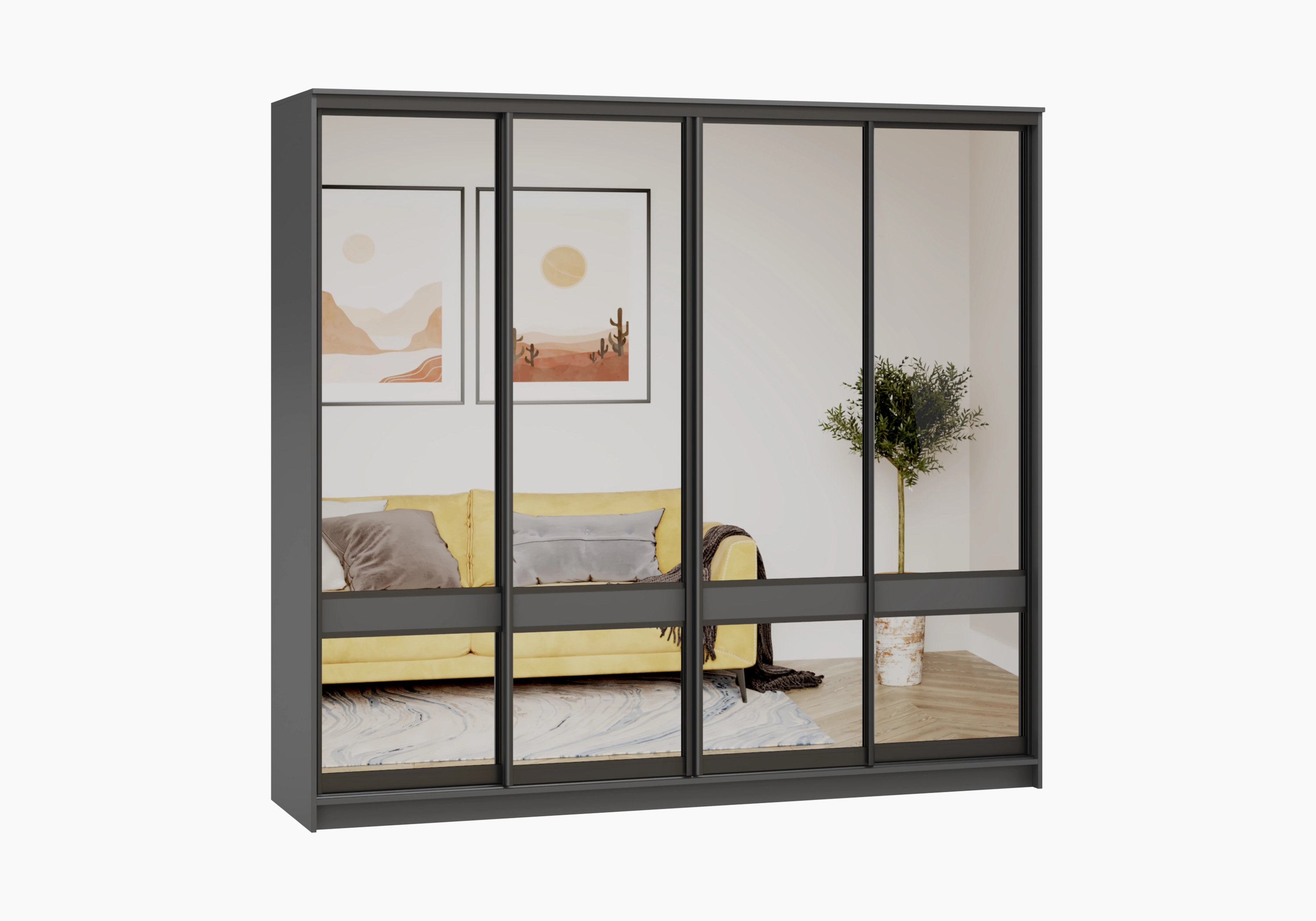 Шкаф-купе Дельмар-4