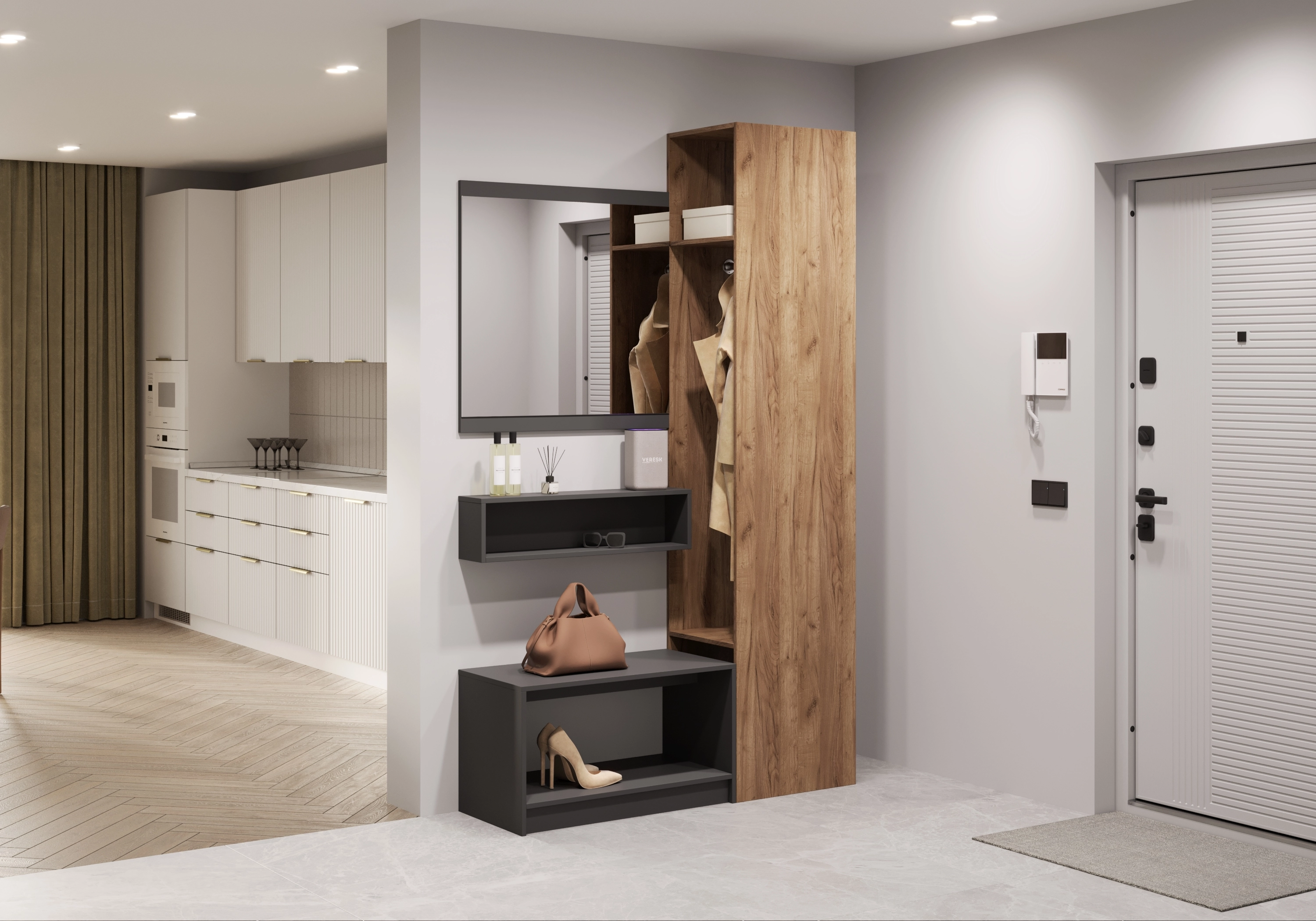 Прихожая в коридор Вайден-7