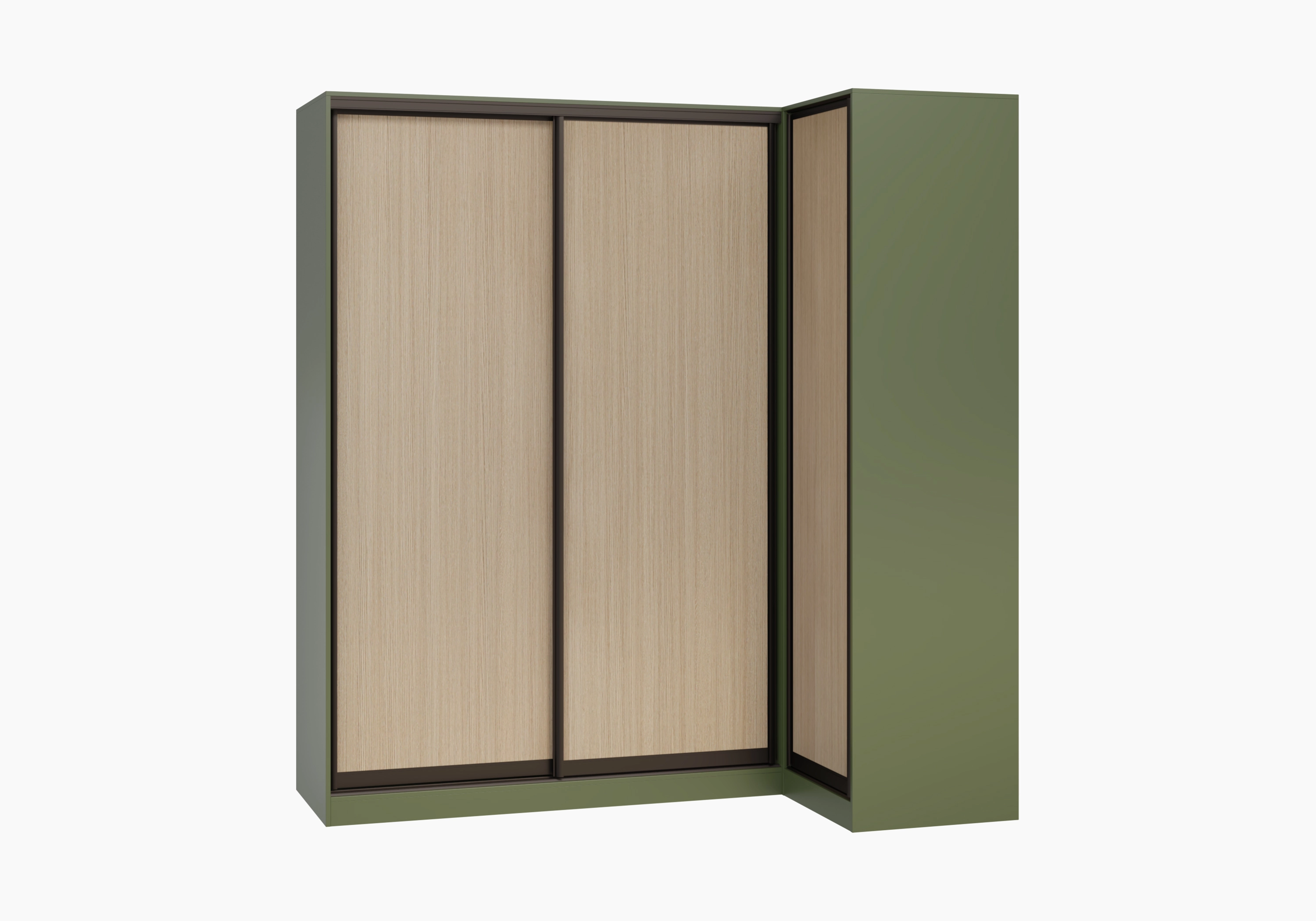 Шкаф-купе угловой Борден-5-6 1200 Премиум