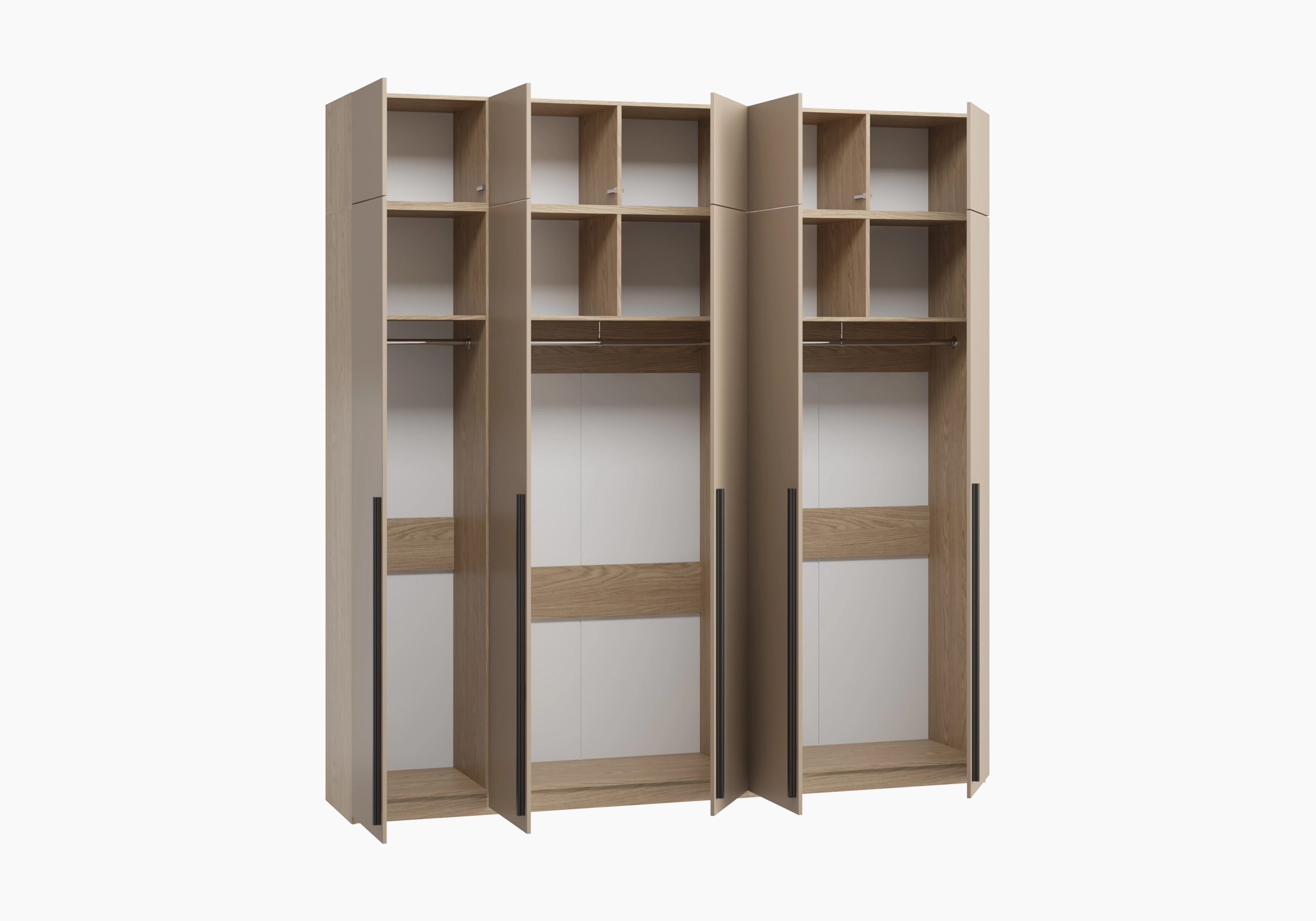 Распашной шкаф Лорэна-5.1 с антресолью