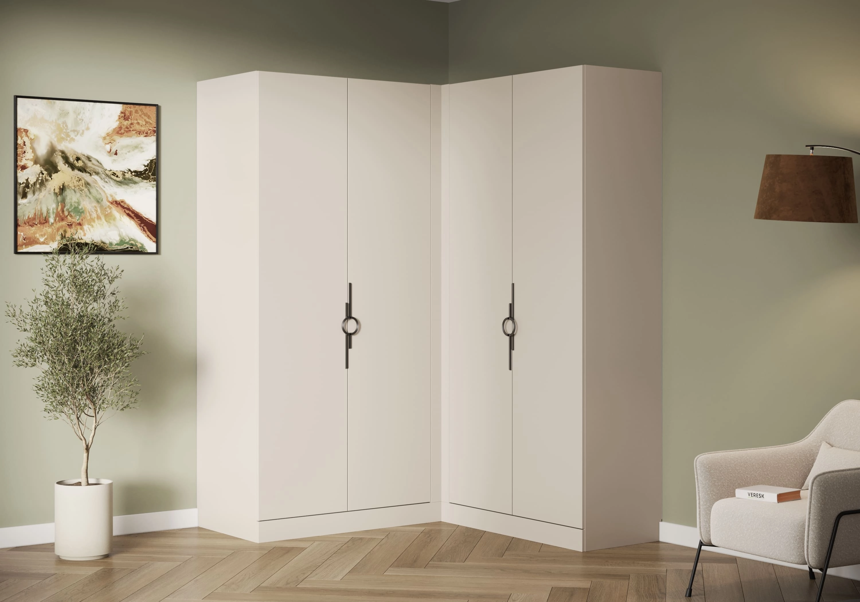 Угловой шкаф Элавия-2-500