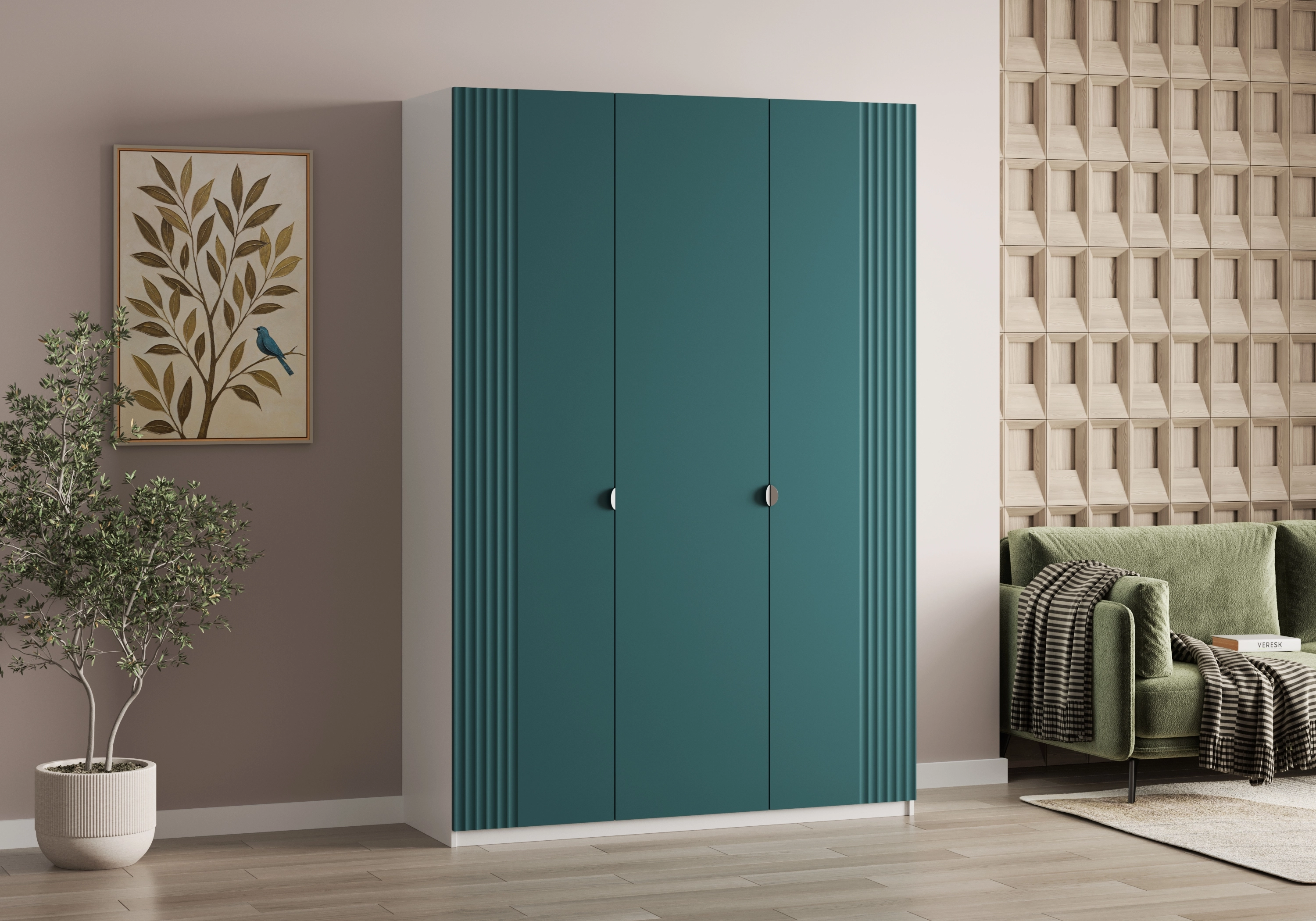 Распашной шкаф Санторини-3