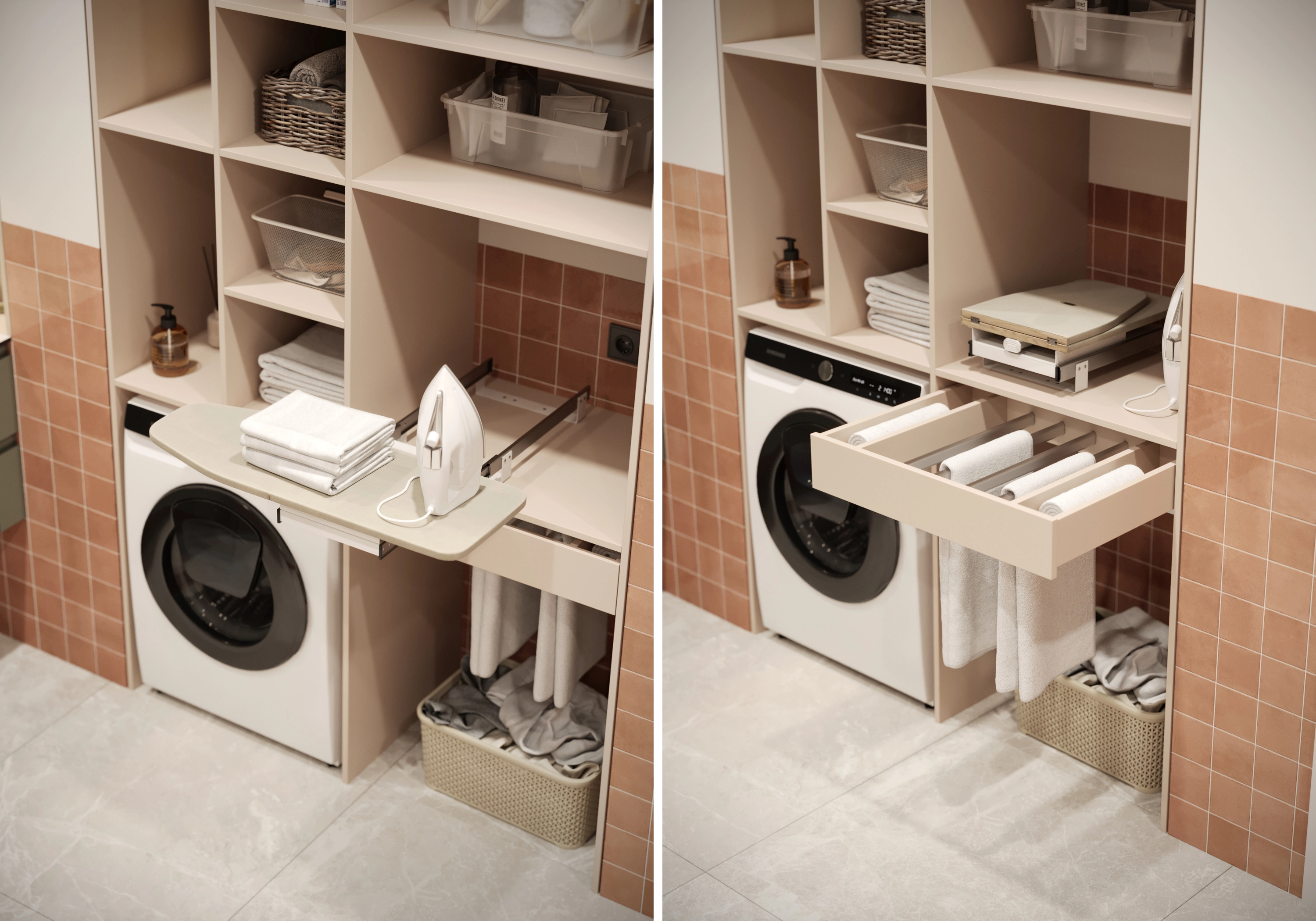 Комплект мебели в ванную комнату Пьоджа-4