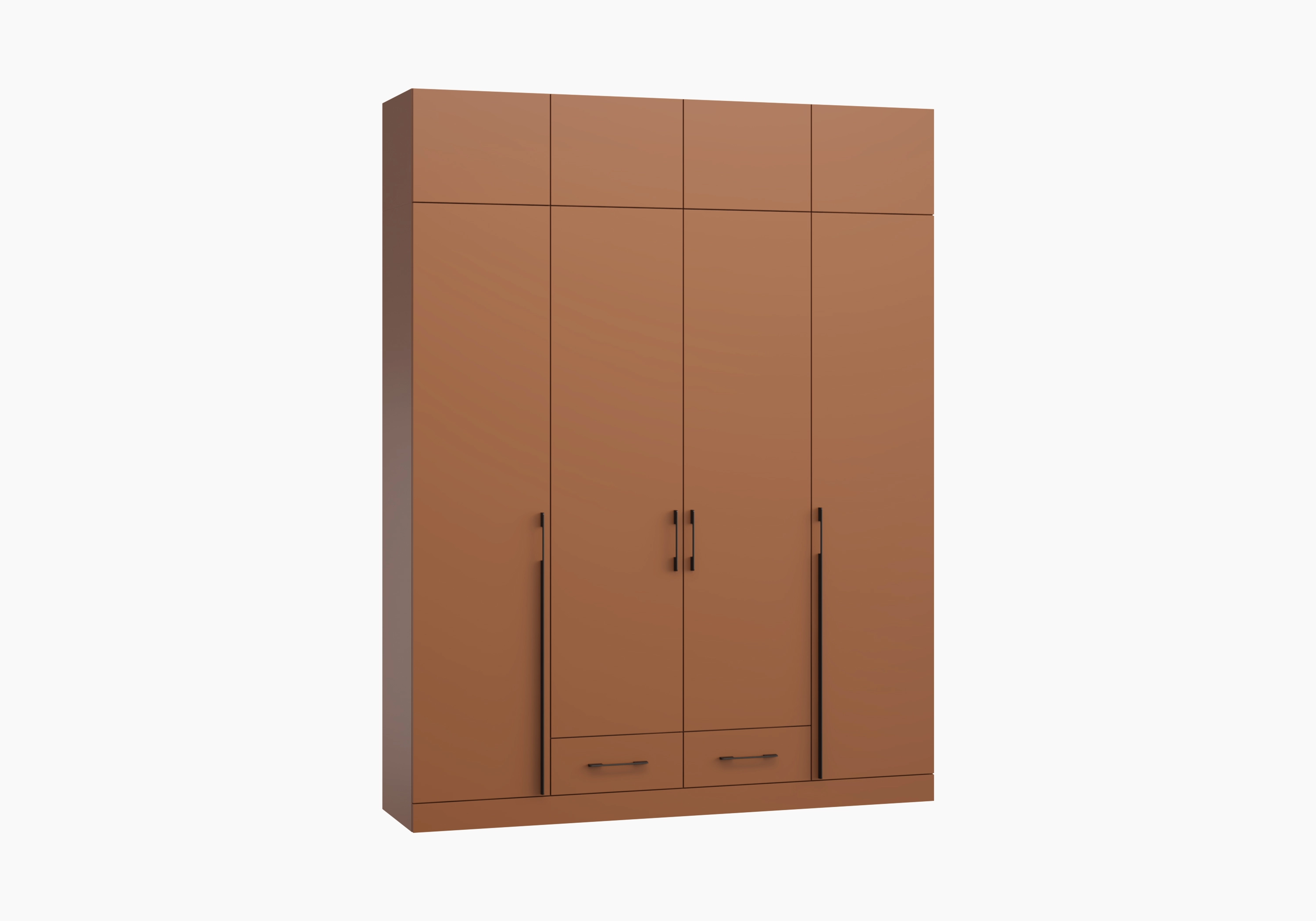 Распашной шкаф Капса-4.1.1 с антресолью