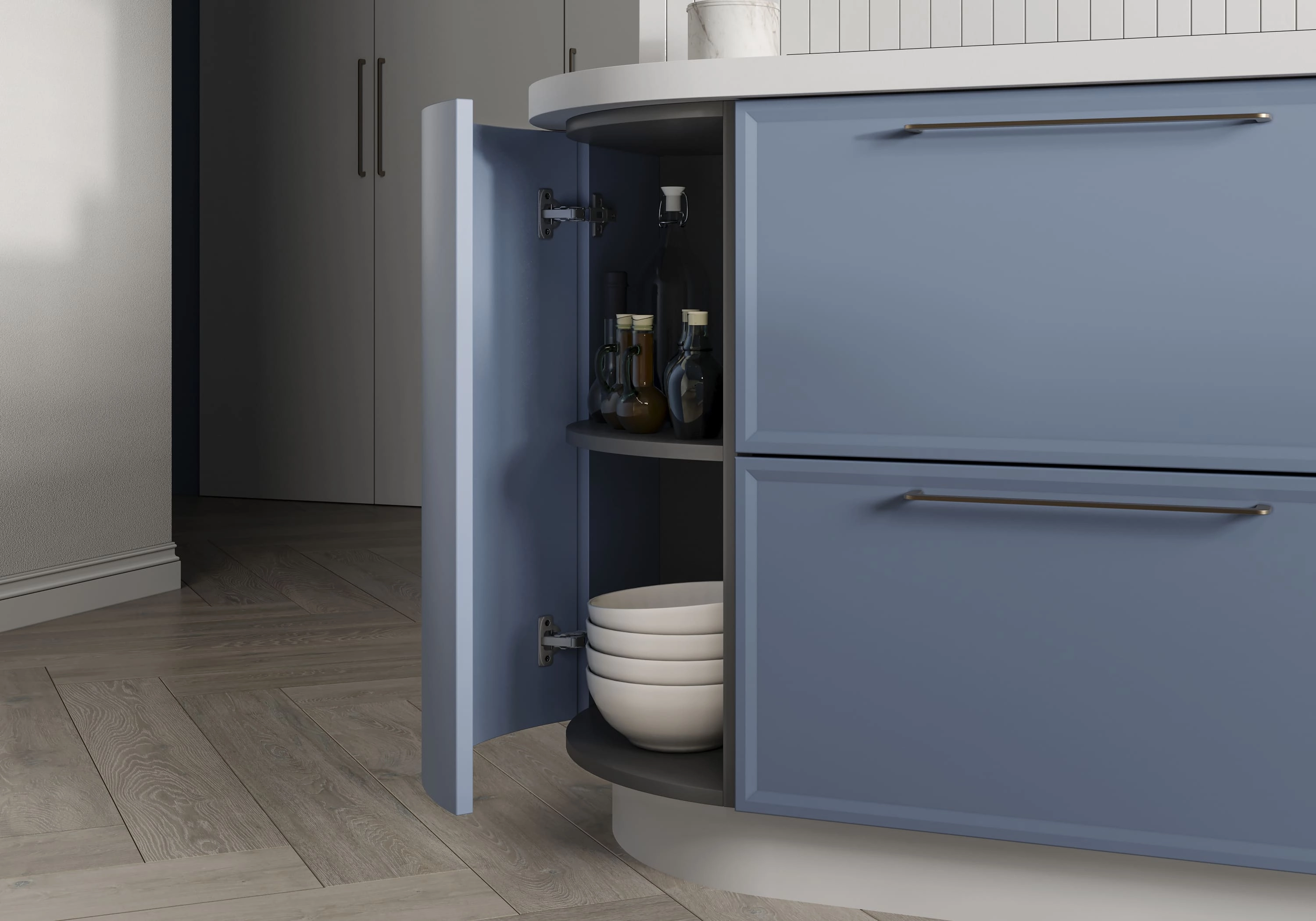 Кухонный гарнитур Лефель-3