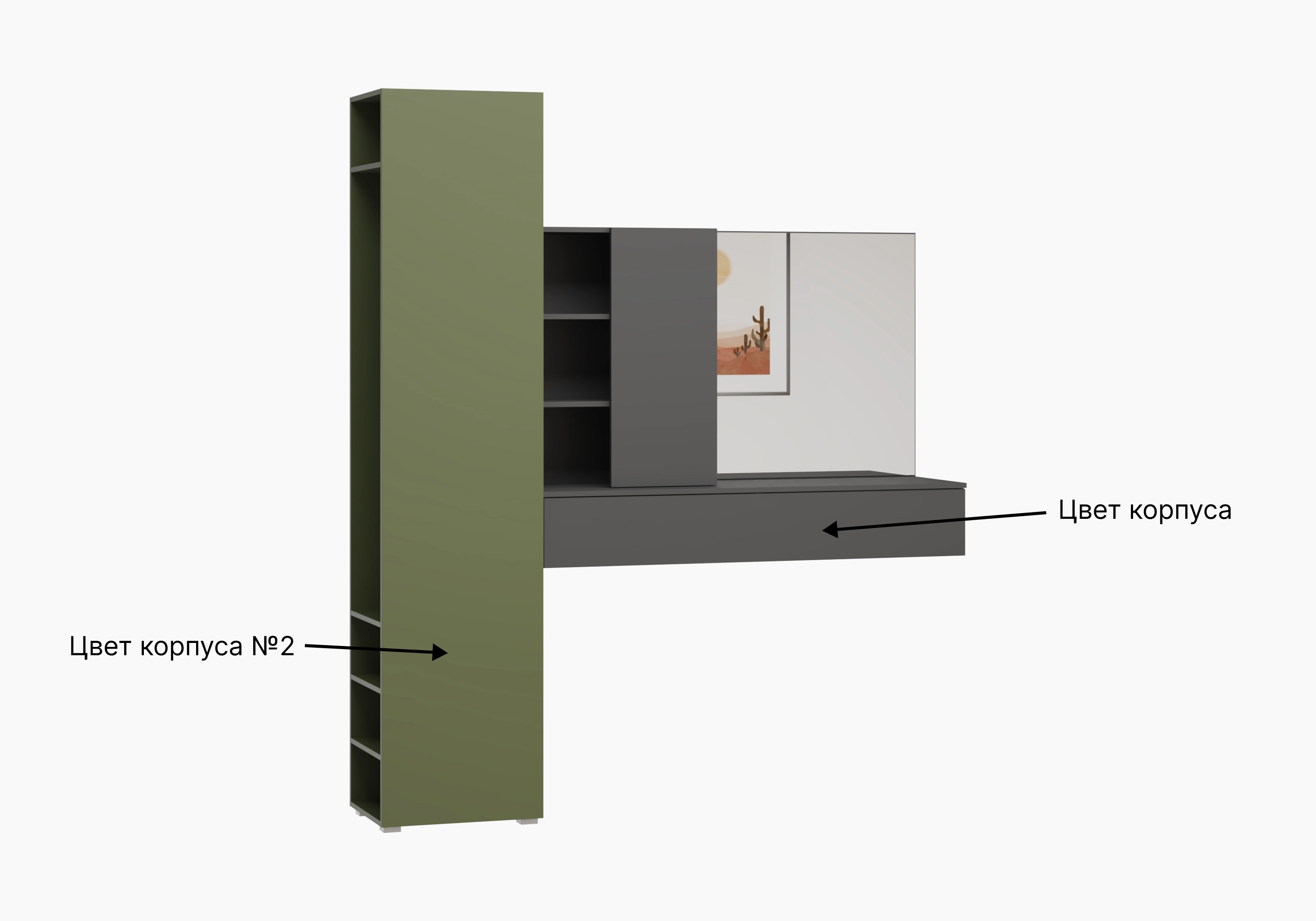 Прихожая в коридор Вайден-6