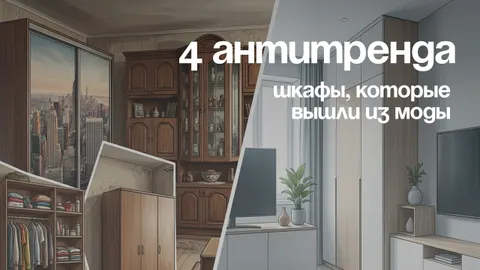 Модели мебели, которым не место в современном интерьере: 4 антитренда