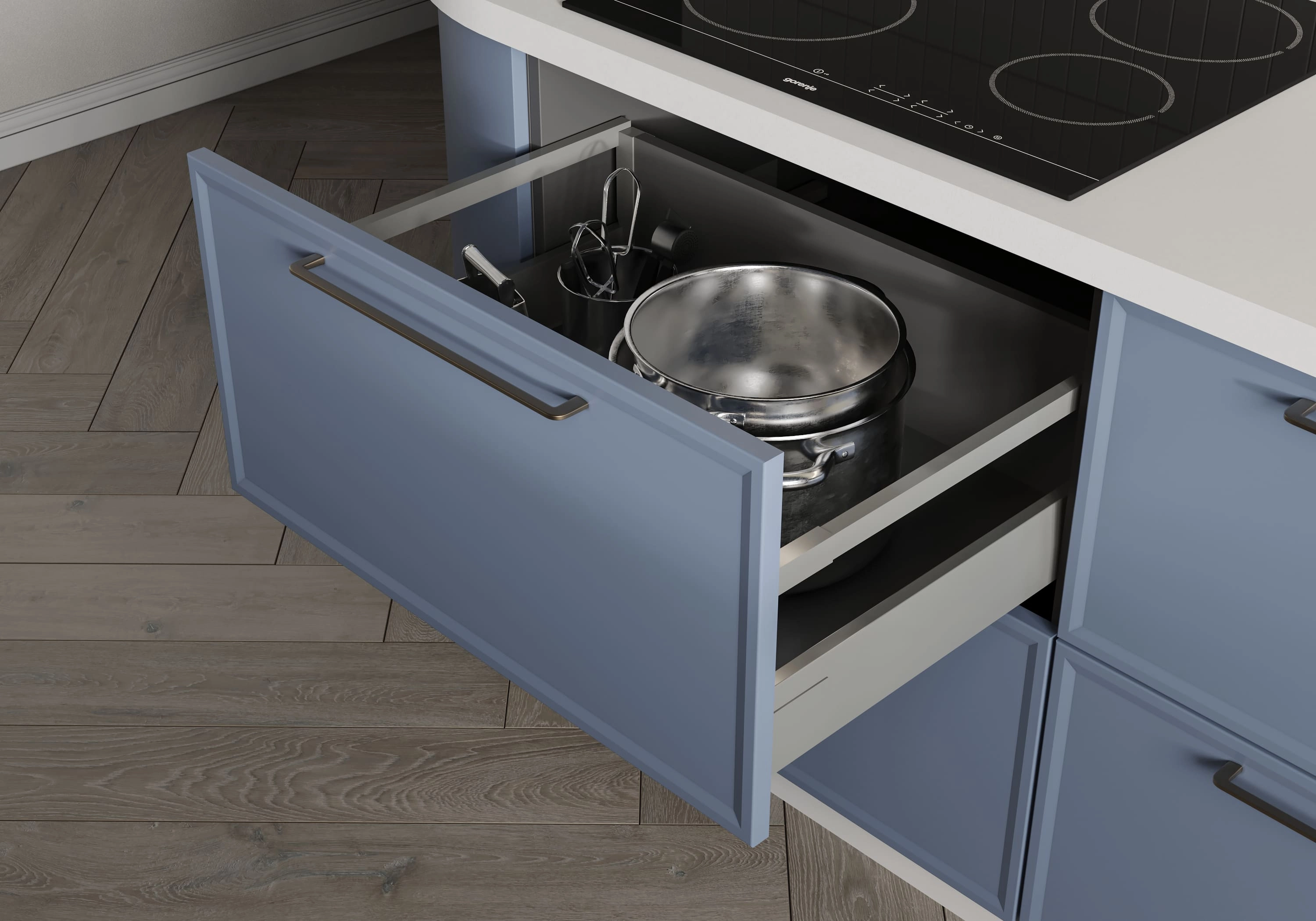 Кухонный гарнитур Лефель-3