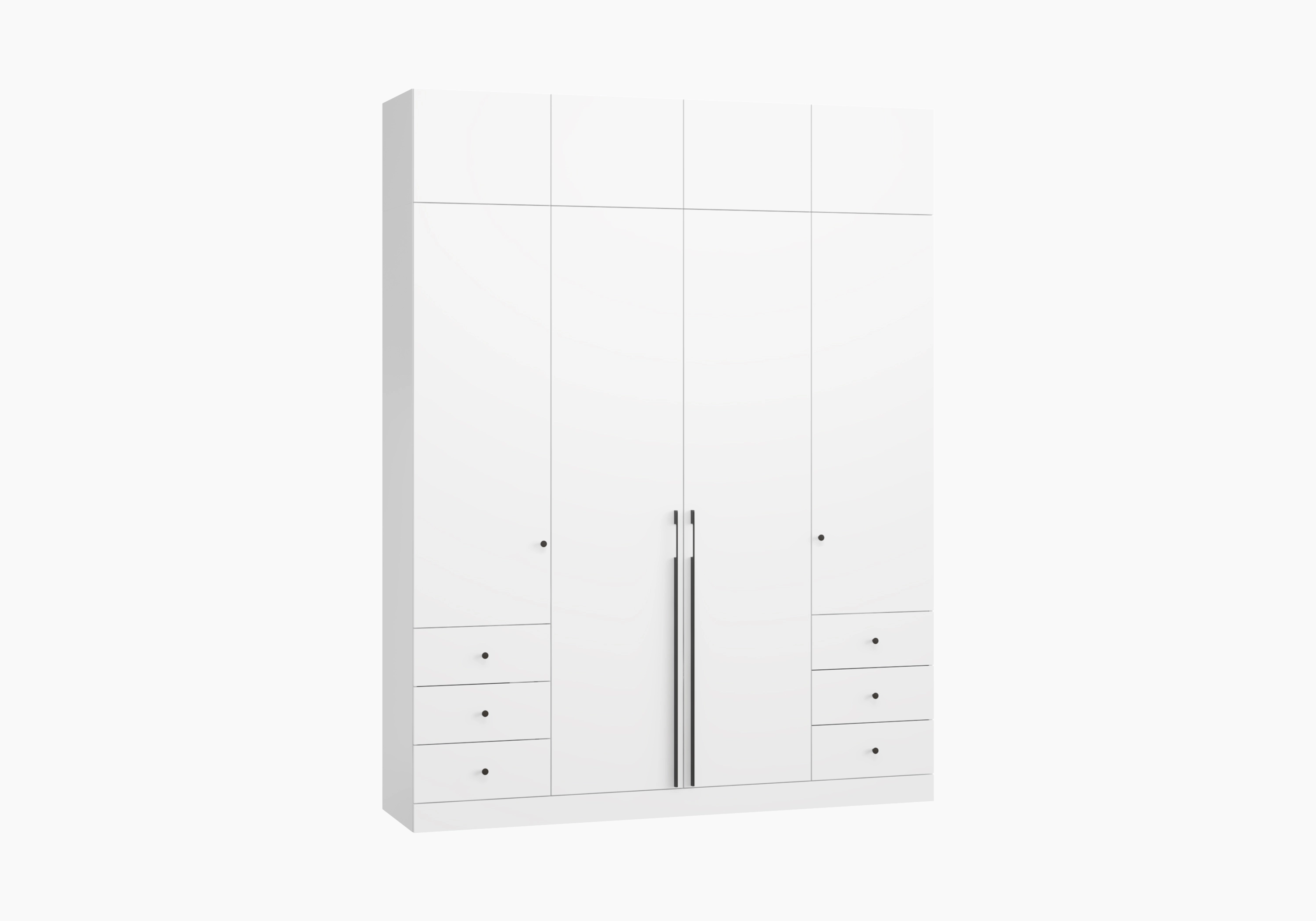 Распашной шкаф Капса-4.2.3 с антресолью