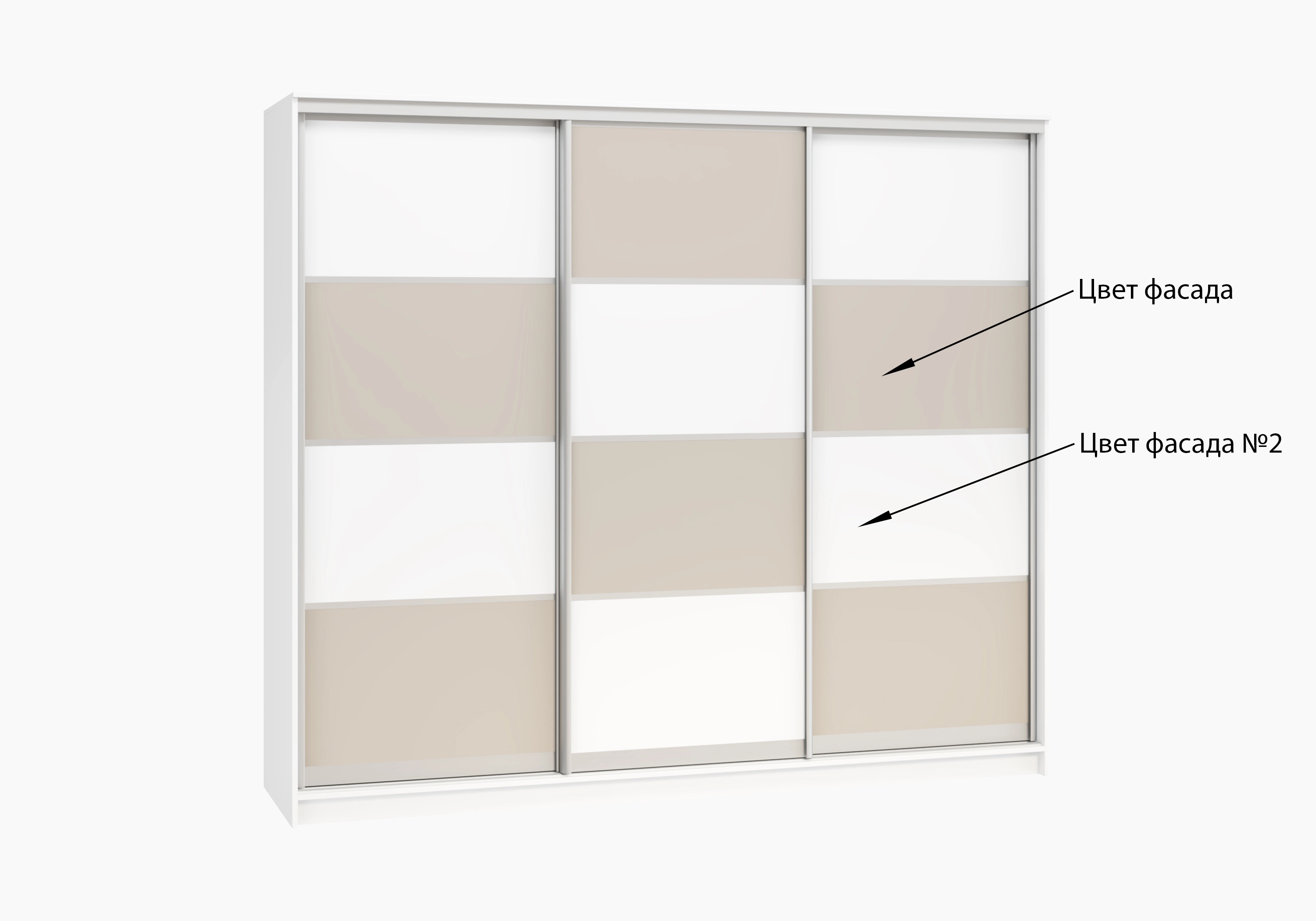 Шкаф-купе Борден-3-3