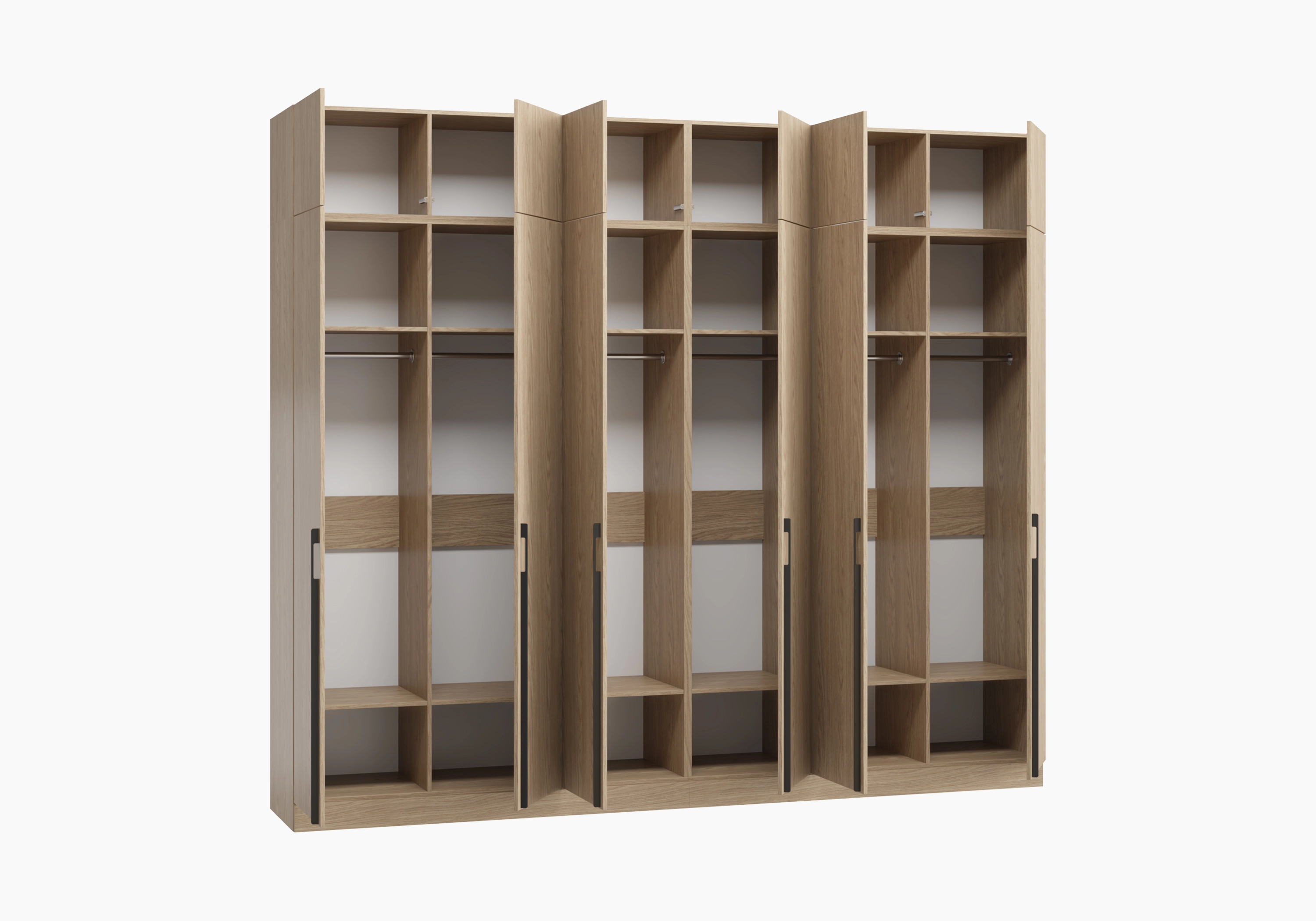 Распашной шкаф Капса-6 с антресолью