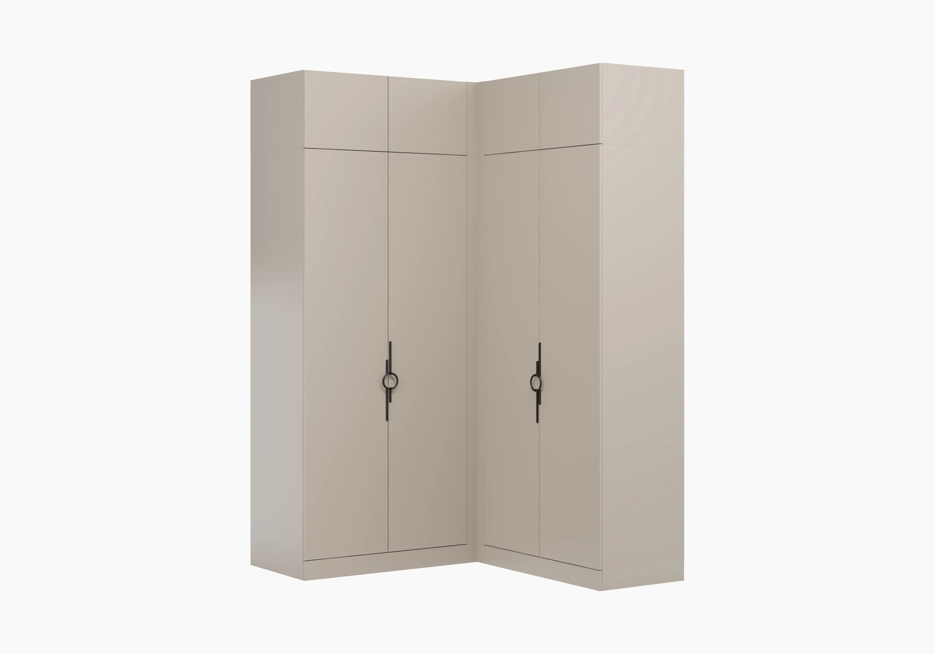 Угловой шкаф Элавия-2-550 с антресолью