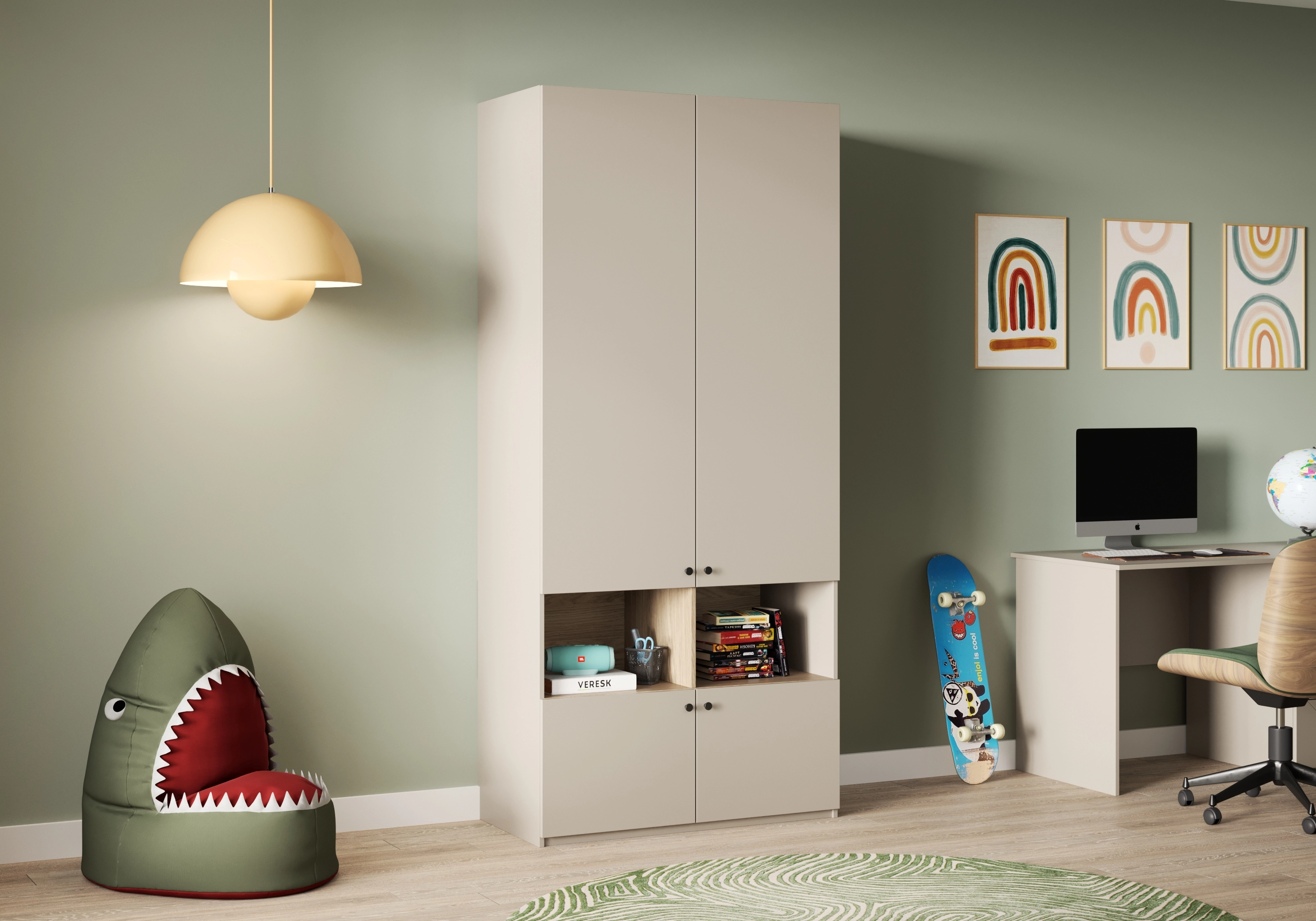 Распашной шкаф Моццо-2