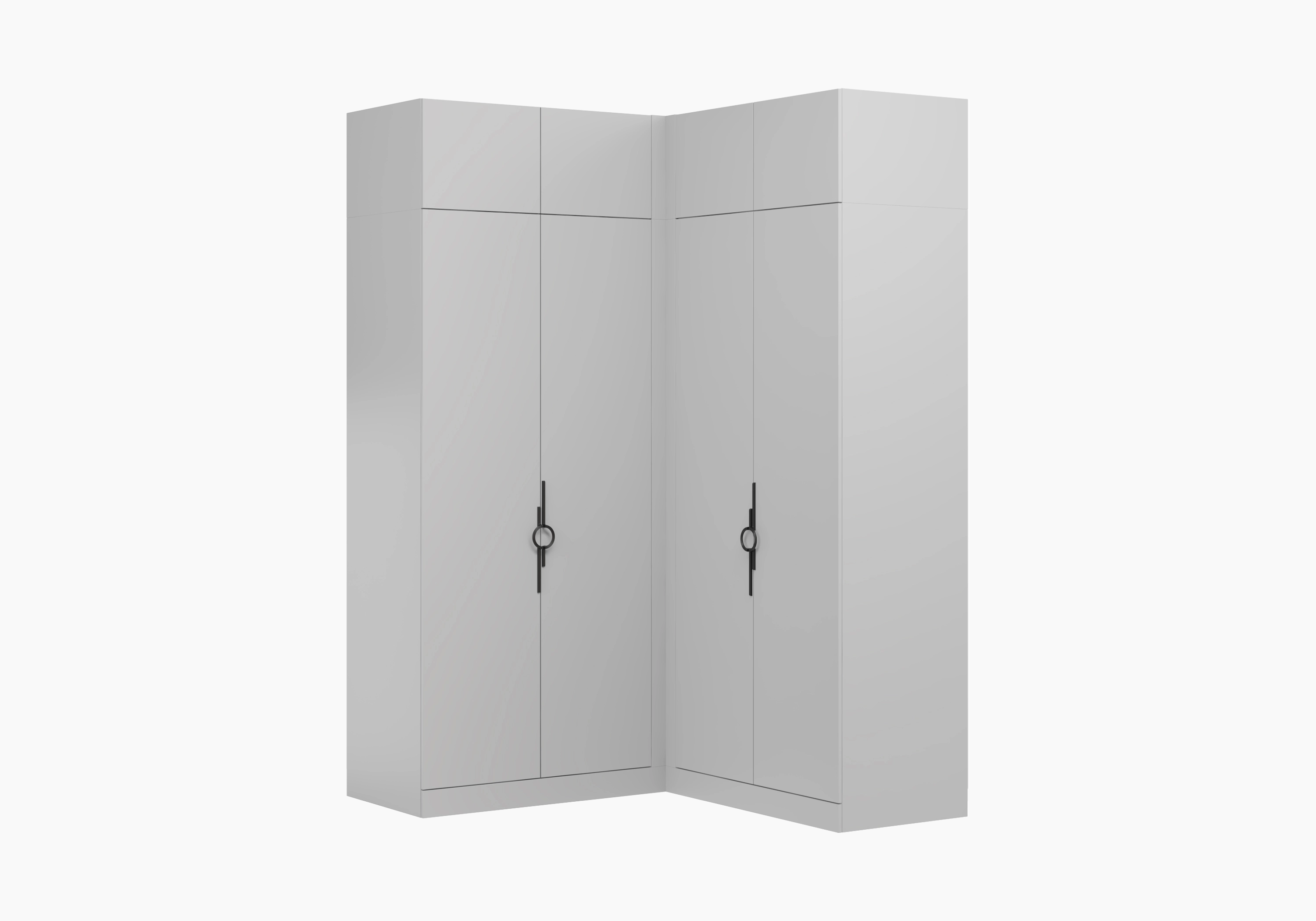 Распашной шкаф Элавия-2-600 с антресолью