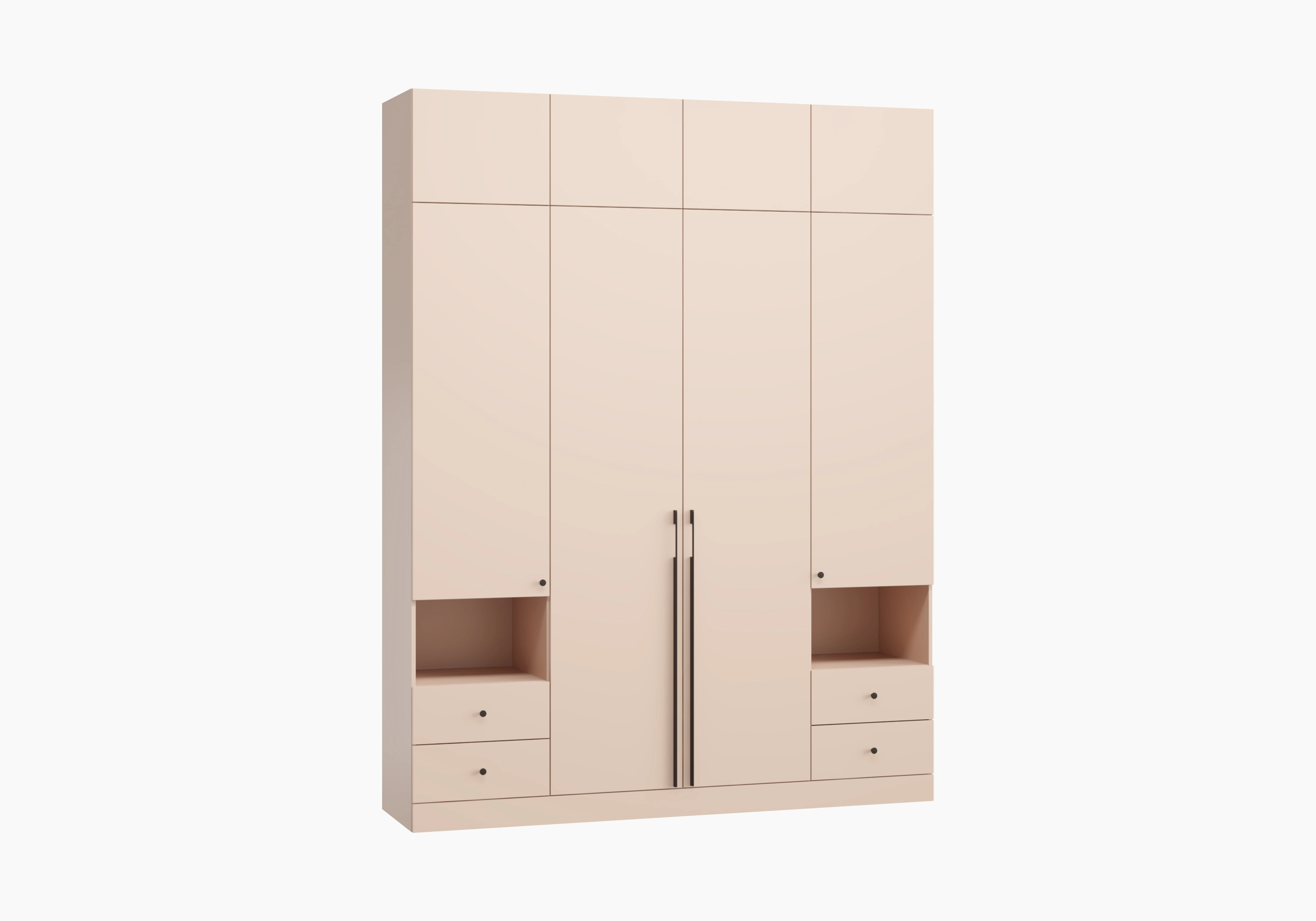 Распашной шкаф Капса-4.5 с антресолью