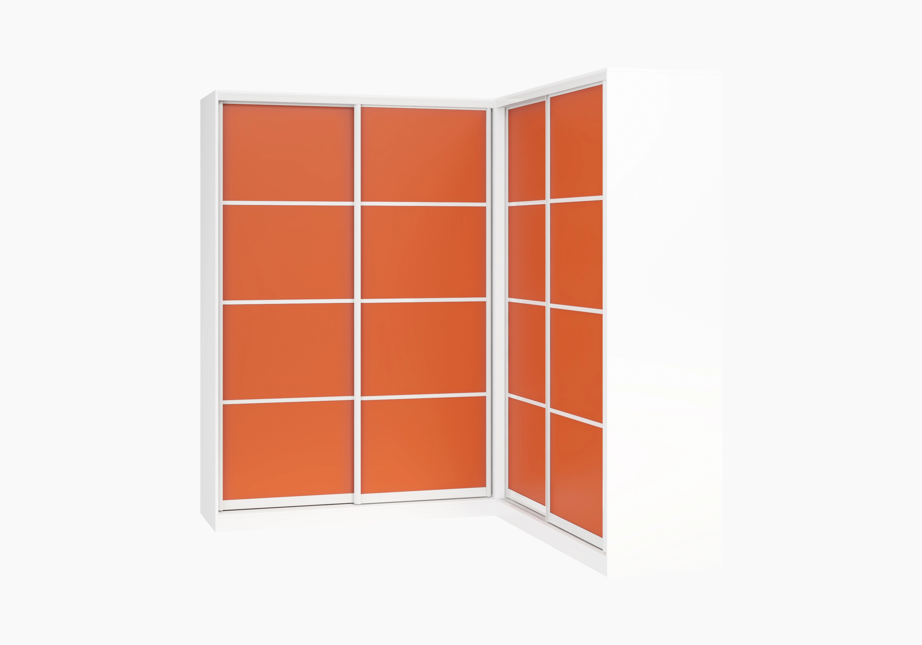 Шкаф-купе угловой Борден-6-4 2200 Премиум