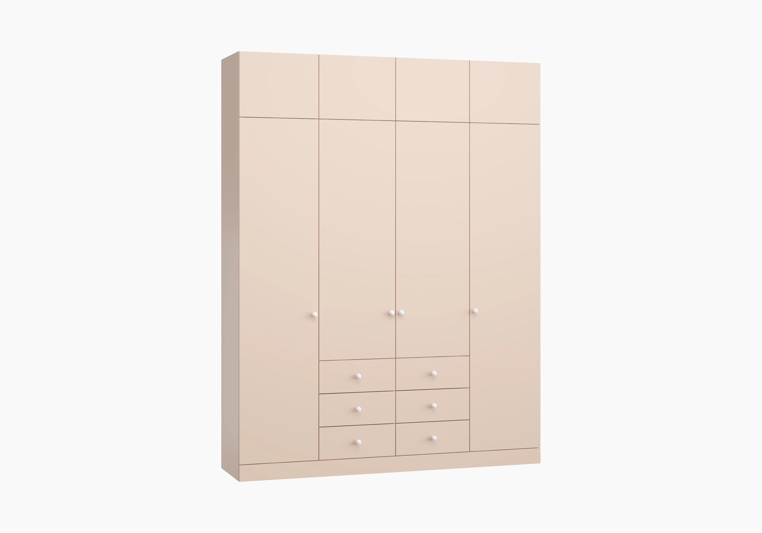 Распашной шкаф Капса-4.1.3 с антресолью