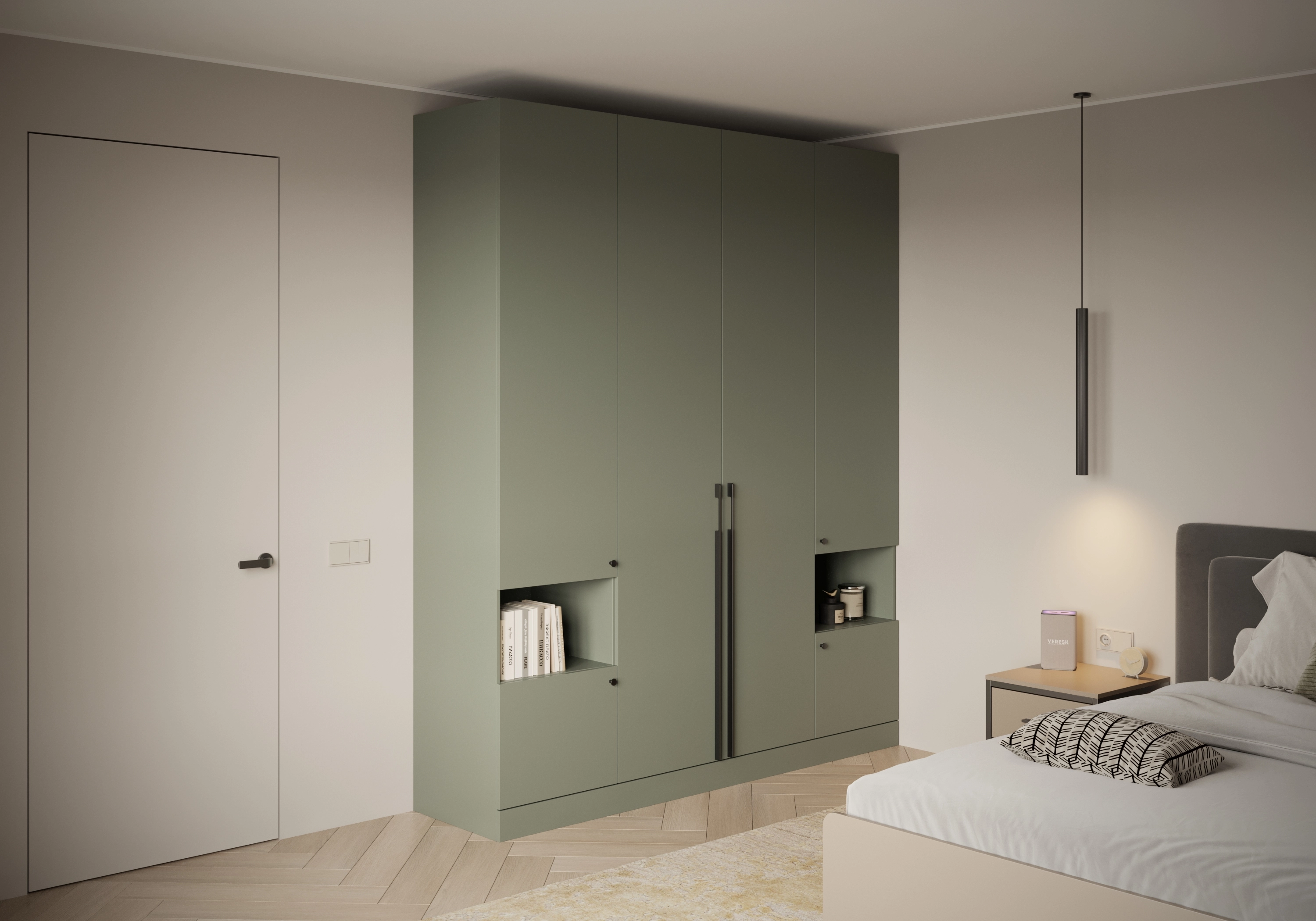 Распашной шкаф Капса-4.4