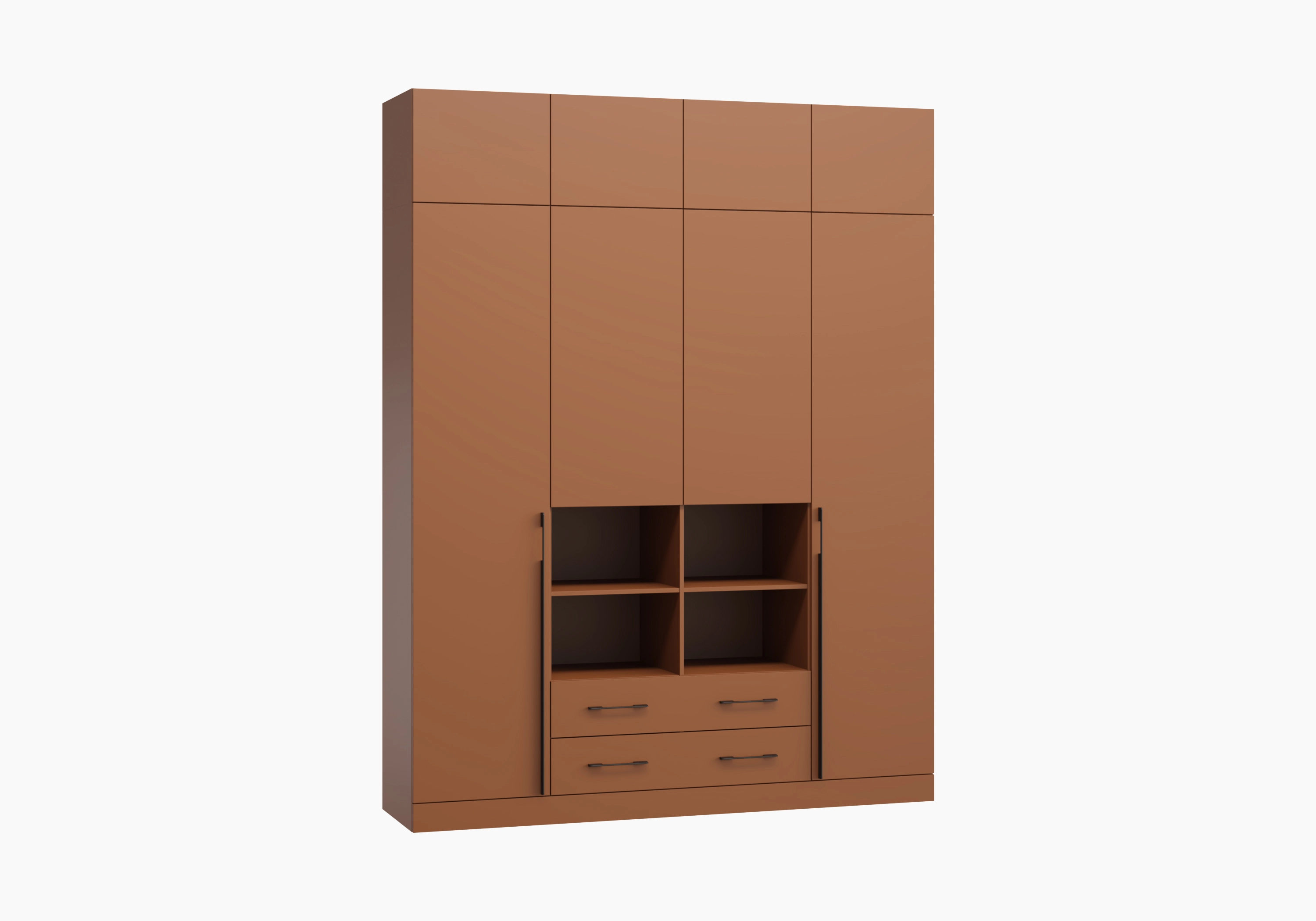 Распашной шкаф Капса-4.6 с антресолью